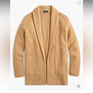 J. Crew Camel Teddy Jacket